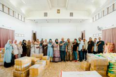 PTPN IV Regional III Riau Salurkan Bantuan di Tiga Provinsi Terdampak Bencana